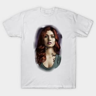 Shadowhunters - Clary Fraychild - recoloring T-Shirt